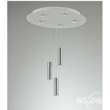 Aris oprawa wisząca LED 5x2.5W + 3x6.5w biała